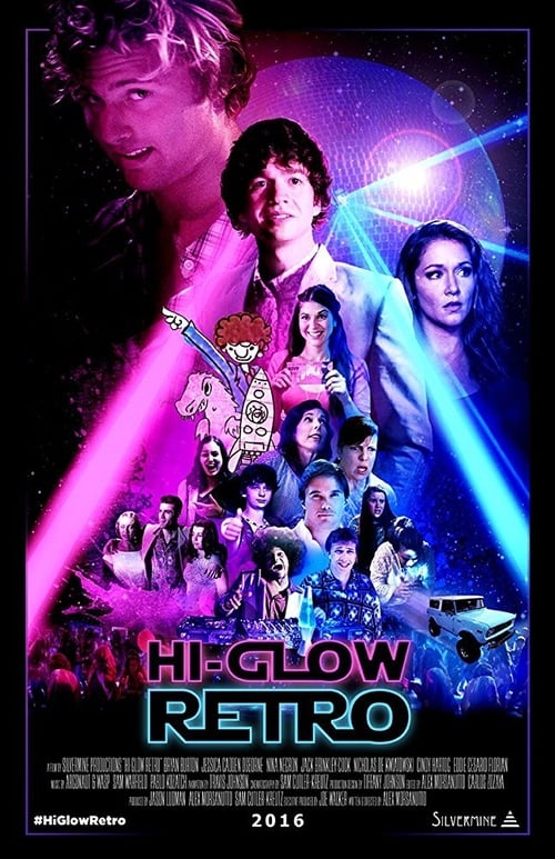 Hi-Glow Retro Movie Poster Image