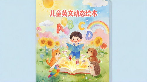 儿童英文动态绘本 - Season 1 Backdrop Blur