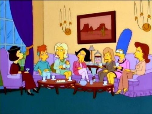 Escena del episodio 14 de la temporada 7 de la serie Los Simpson