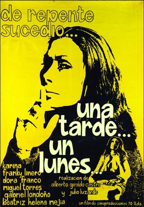 Poster of : Una tarde un lunes