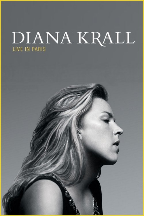 Diana Krall (2002) Live in Paris movie poster player