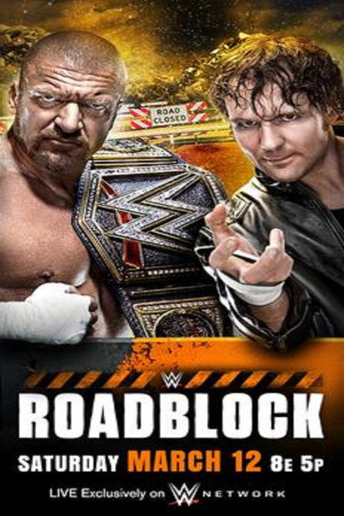 WWE Roadblock 2016 poster