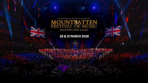The Mountbatten Festival of Music 2026 | The Bands of HM Royal Marines Backdrop Blur