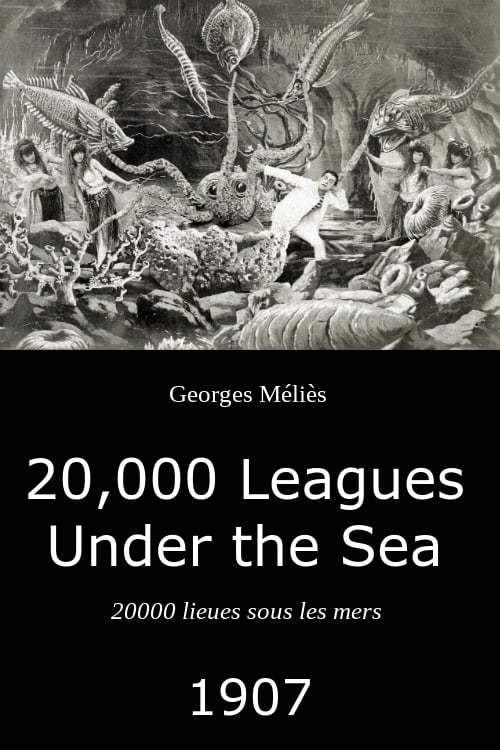 Poster 20000 lieues sous les mers 1907