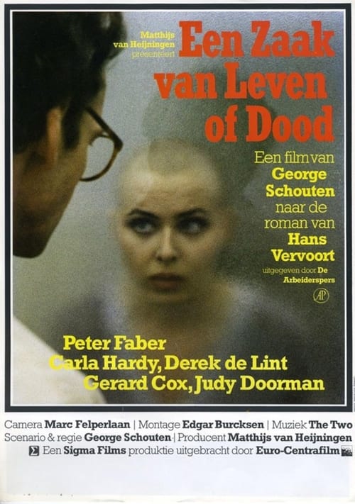 Poster Een zaak van leven of dood 1983