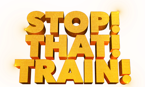 Stop! That! Train! Logo