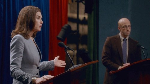 Escena del episodio 11 de la temporada 6 de la serie The Good Wife