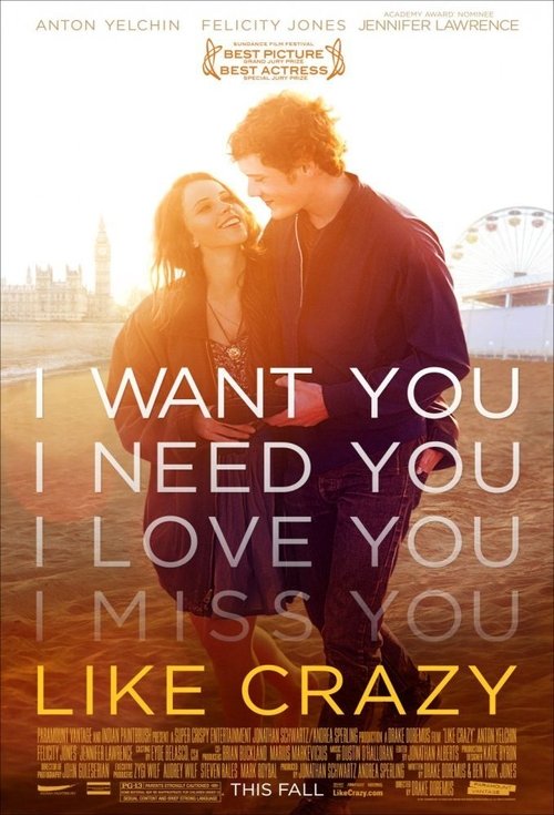 Like Crazy poster