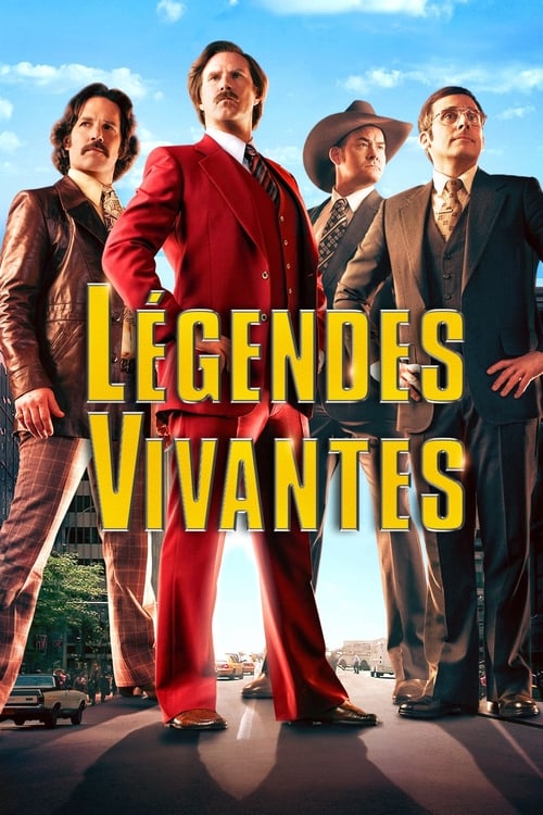 Anchorman 2: The Legend Continues poster