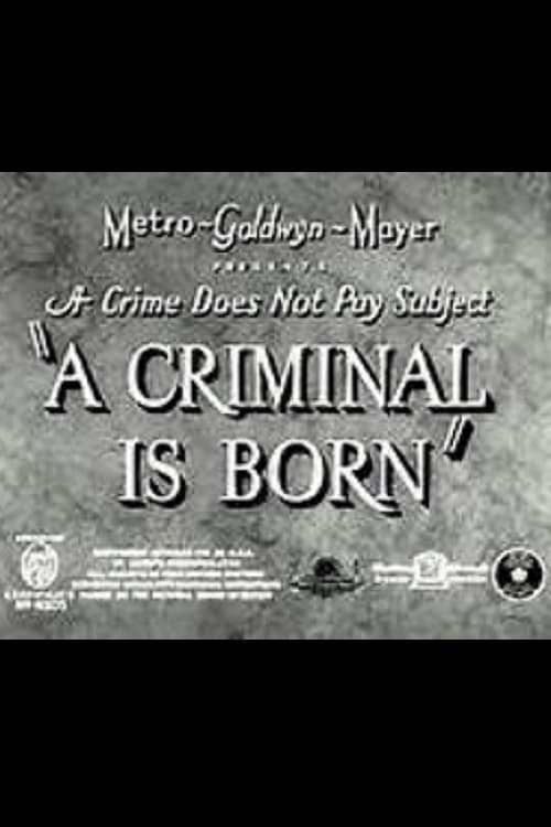 A Criminal Is Born (1938)