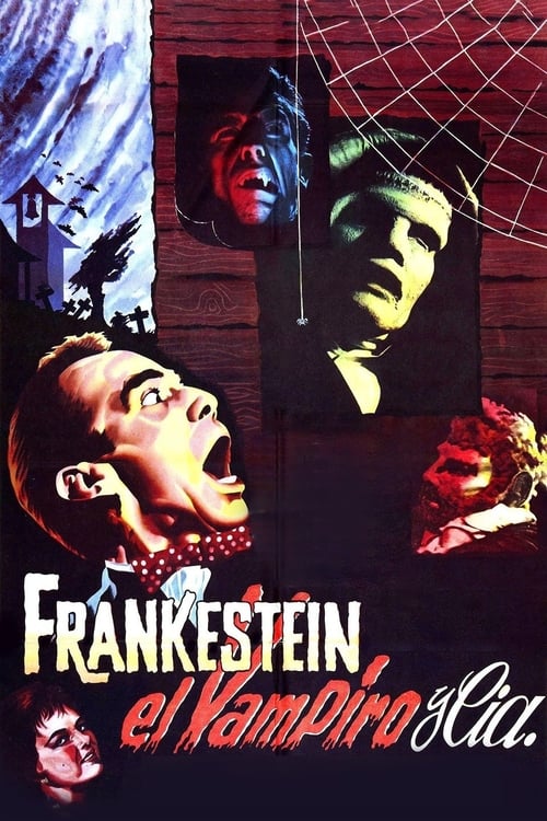 Poster Frankestein el vampiro y compañía 1962