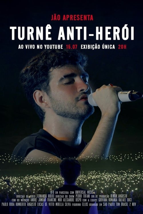 Poster Jão - Turnê Anti-Herói (Ao Vivo) 2020