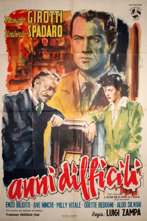 Anni difficili (1948) poster