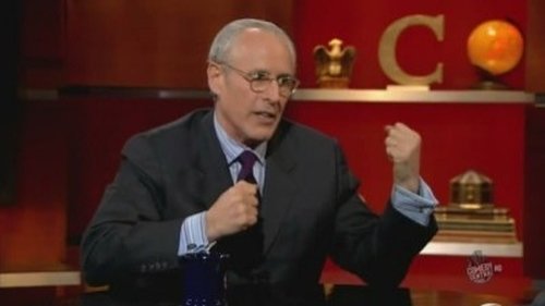 Escena del episodio 24 de la temporada 6 de la serie The Colbert Report