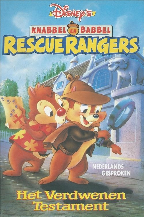 Knabbel en Babbel Rescue Rangers - Het verdwenen testament movie poster player