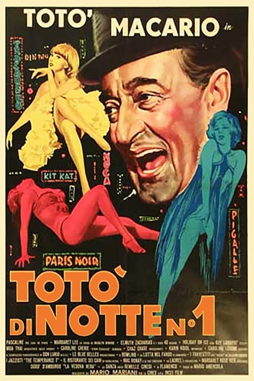 Poster Totò di notte n. 1 1962