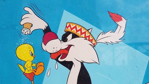 Silvestro e Gonzales : Vincitori e Vinti Backdrop Blur