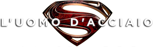 L'uomo d'acciaio official logo