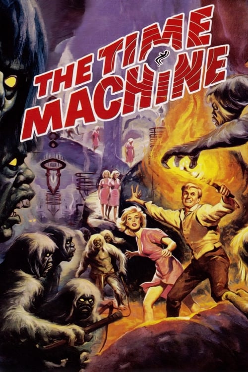 Grootschalige poster van The Time Machine