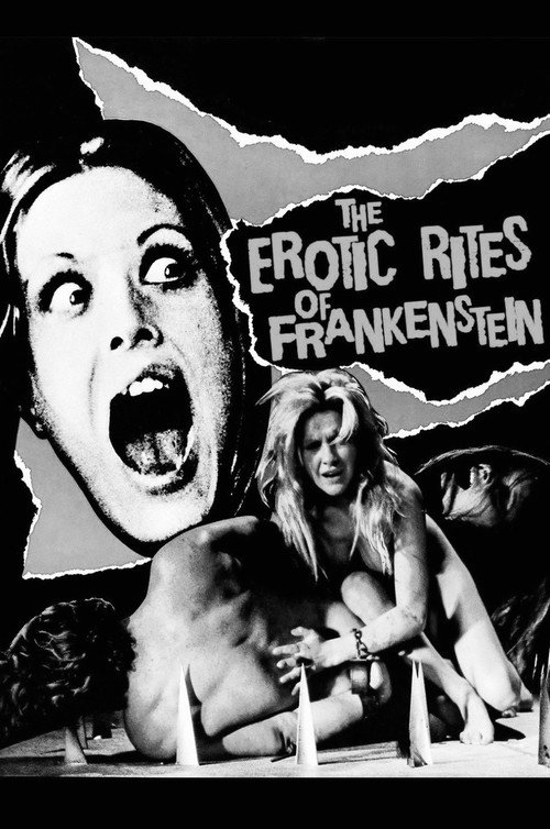 Póster oficial de The Erotic Rites of Frankenstein (1973) - Horror