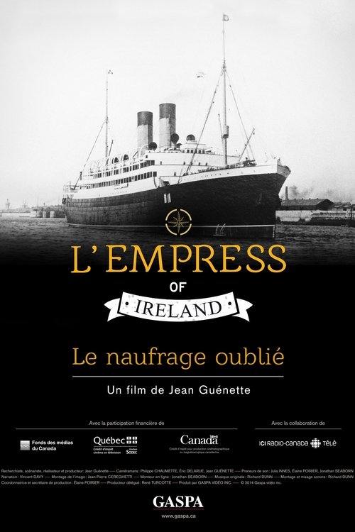 L'Empress of Ireland, le naufrage oublié movie poster player