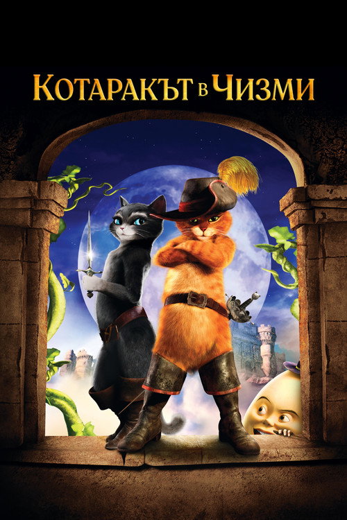 Poster Котаракът в чизми