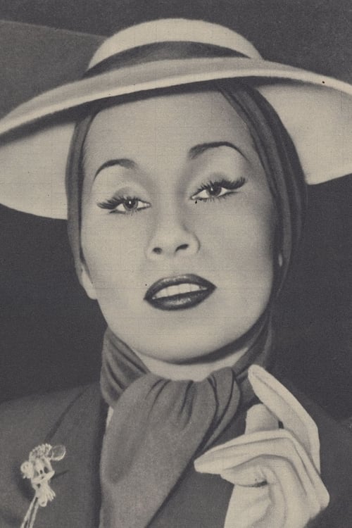 Grootschalige poster van Yma Sumac