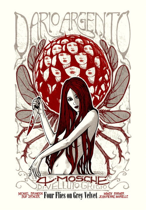 Four Flies on Grey Velvet poster