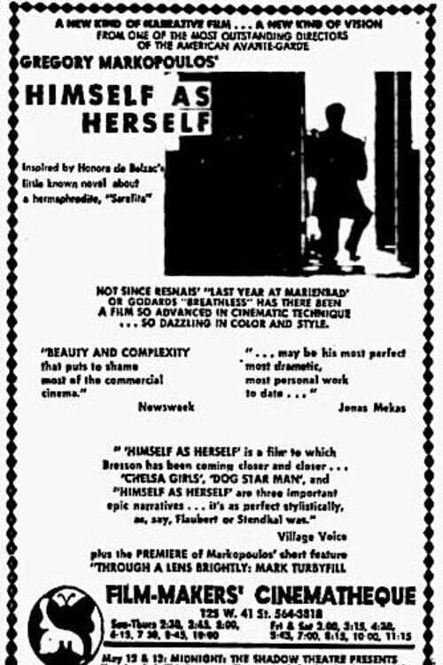Himself as Herself Movie Poster Image