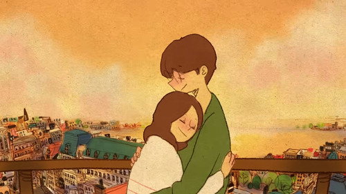 A short animation about what love is [Love is in small things: Collection] Backdrop Blur