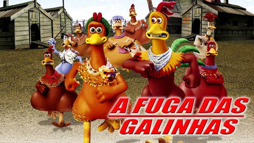 Imagem do filme A Fuga das Galinhas