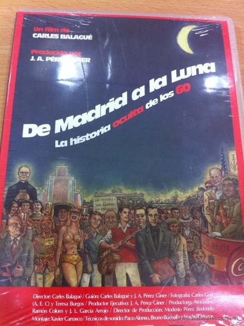 De Madrid a la Luna movie poster player