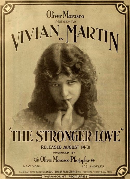 Poster The Stronger Love 1916