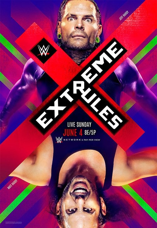 WWE Extreme Rules 2017 movie poster player