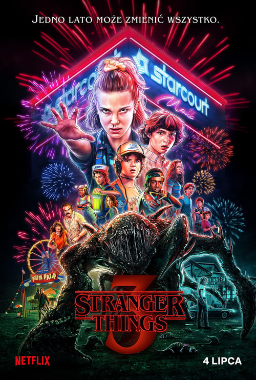 plakat Stranger Things cały (wszystkie odcinki)