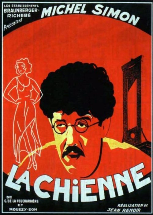 La Chienne poster