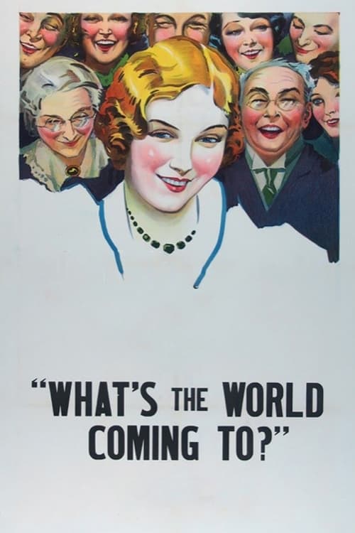 What's the World Coming To? (1926) poster