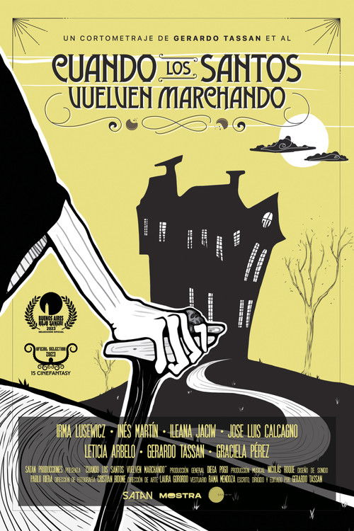 When the saints come marching back poster