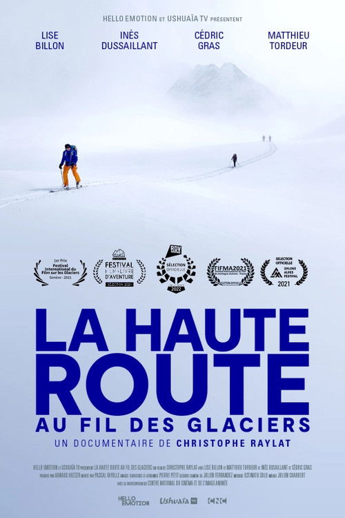 La Haute Route au fil des glaciers poster