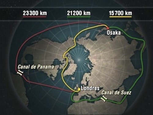 Le passage du nord ouest - Vers une nouvelle route maritime internationale