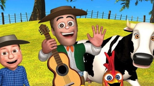 Canciones de la Granja Backdrop Blur