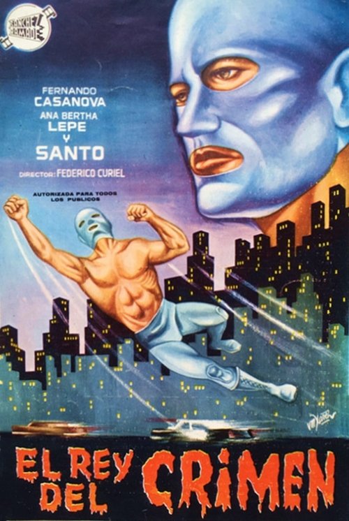 Santo contra el rey del crimen movie poster player