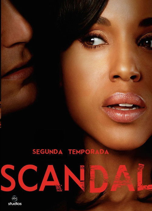 Póster de la temporada 2 de la serie Scandal