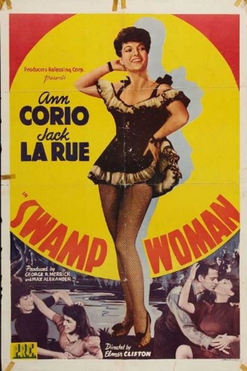 Swamp Woman movie poster player