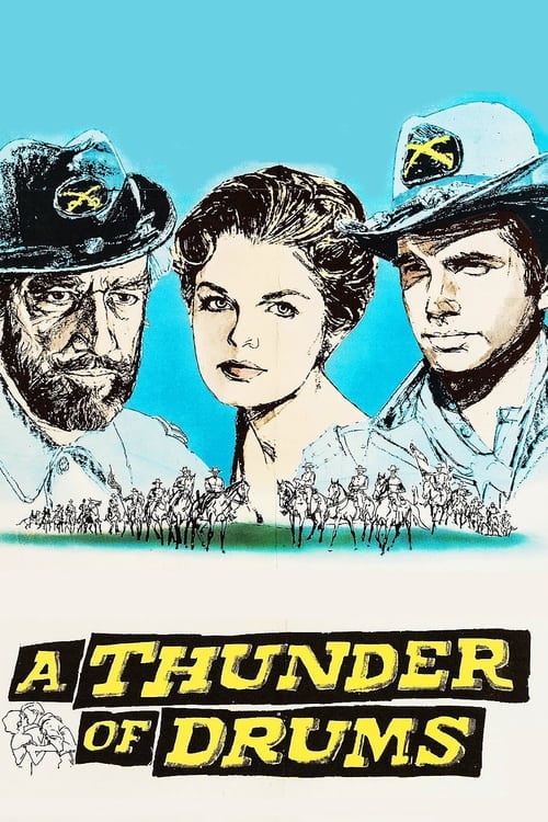 A Thunder of Drums (1961) poster