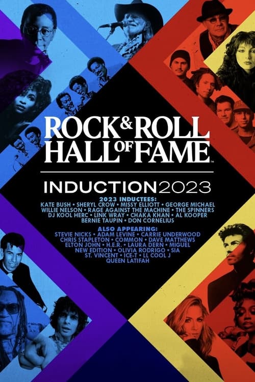 2023 Rock & Roll Hall of Fame Induction Ceremony Poster