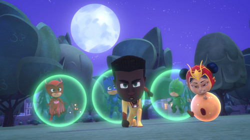 Escena del episodio 4 de la temporada 1 de PJ Masks: Power Heroes