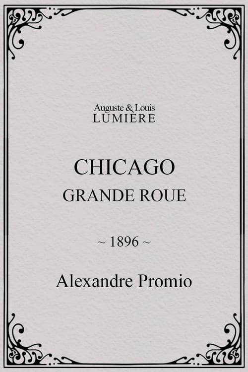 Poster Chicago, Grande Roue 1896