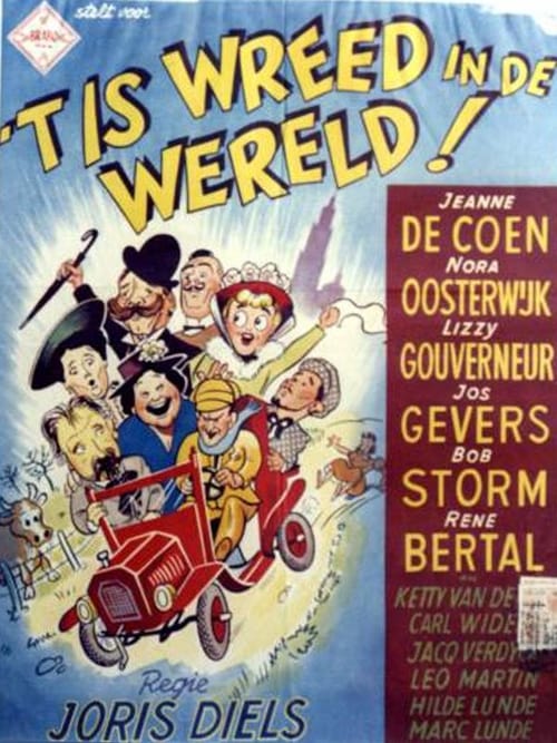 't Is wreed in de wereld (1954) poster