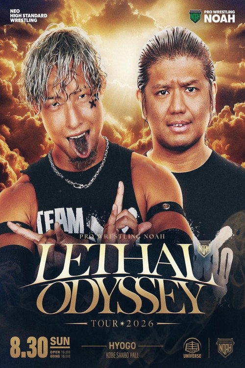 NOAH Lethal Odyssey Tour 2026 Poster